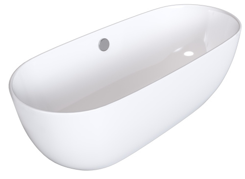 Ванна акриловая Grossman Classic GR-2401 150х75 отдельностоящая овальная с ножками